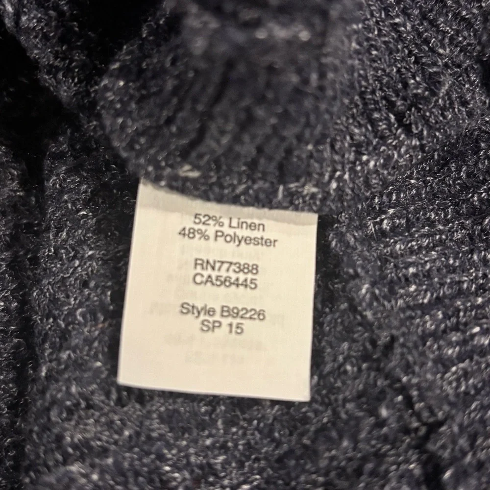 NWT ✨ J. Crew women’s Dark Blue Crewneck Sweater size Large